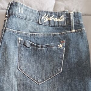 Hydraulic Blue Jeans Classic Medium Wash Denim